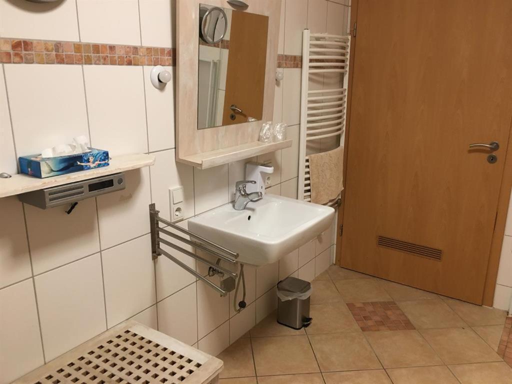 Ferienwohnung Saarleuchtturm 아일 외부 사진