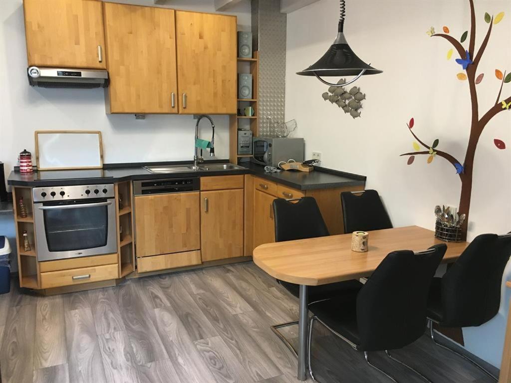 Ferienwohnung Saarleuchtturm 아일 외부 사진